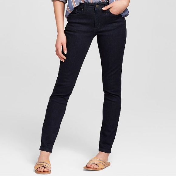 Universal Thread High Rise Skinny Jeans -Dark Wash - Picture 1 of 1